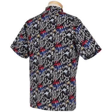 パーリーゲイツ PEARLY GATES　メンズ BALLくんロゴ 総柄プリント半袖 モックネックシャツ 053-5267705　2025年モデル 詳細6