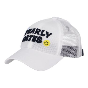 パーリーゲイツ PEARLY GATES　ALLメッシュ BASIC キャップ 053-5287701 030 ホワイト　2025年モデル ホワイト