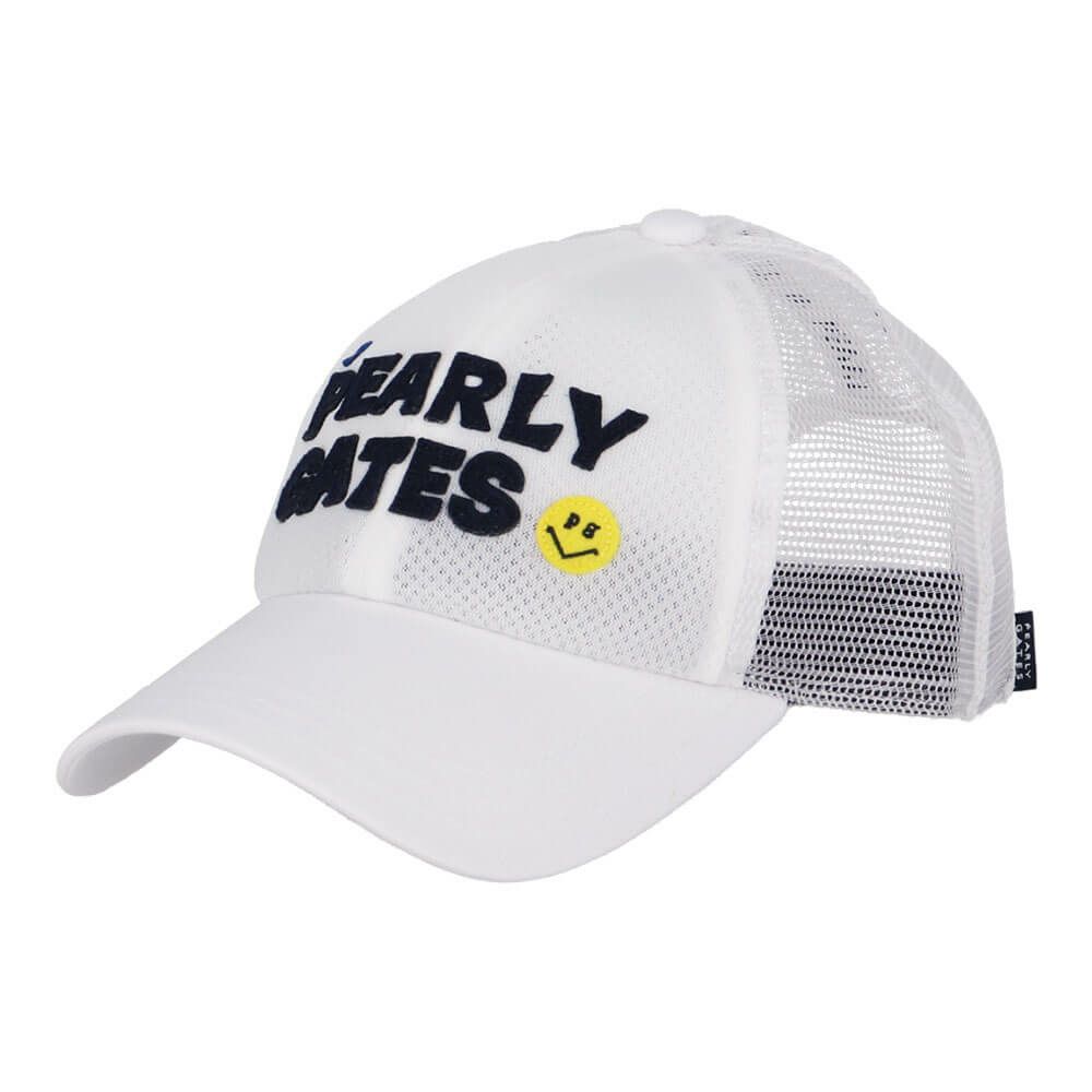 パーリーゲイツ PEARLY GATES　ALLメッシュ BASIC キャップ 053-5287701 030 ホワイト　2025年モデル ホワイト