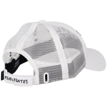 パーリーゲイツ PEARLY GATES　ALLメッシュ BASIC キャップ 053-5287701 030 ホワイト　2025年モデル 詳細1