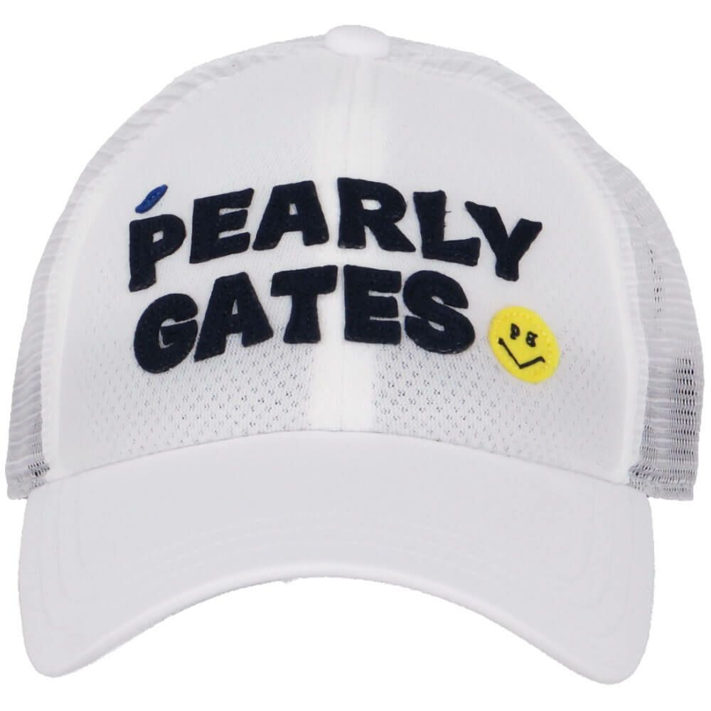 パーリーゲイツ PEARLY GATES　ALLメッシュ BASIC キャップ 053-5287701 030 ホワイト　2025年モデル 詳細2