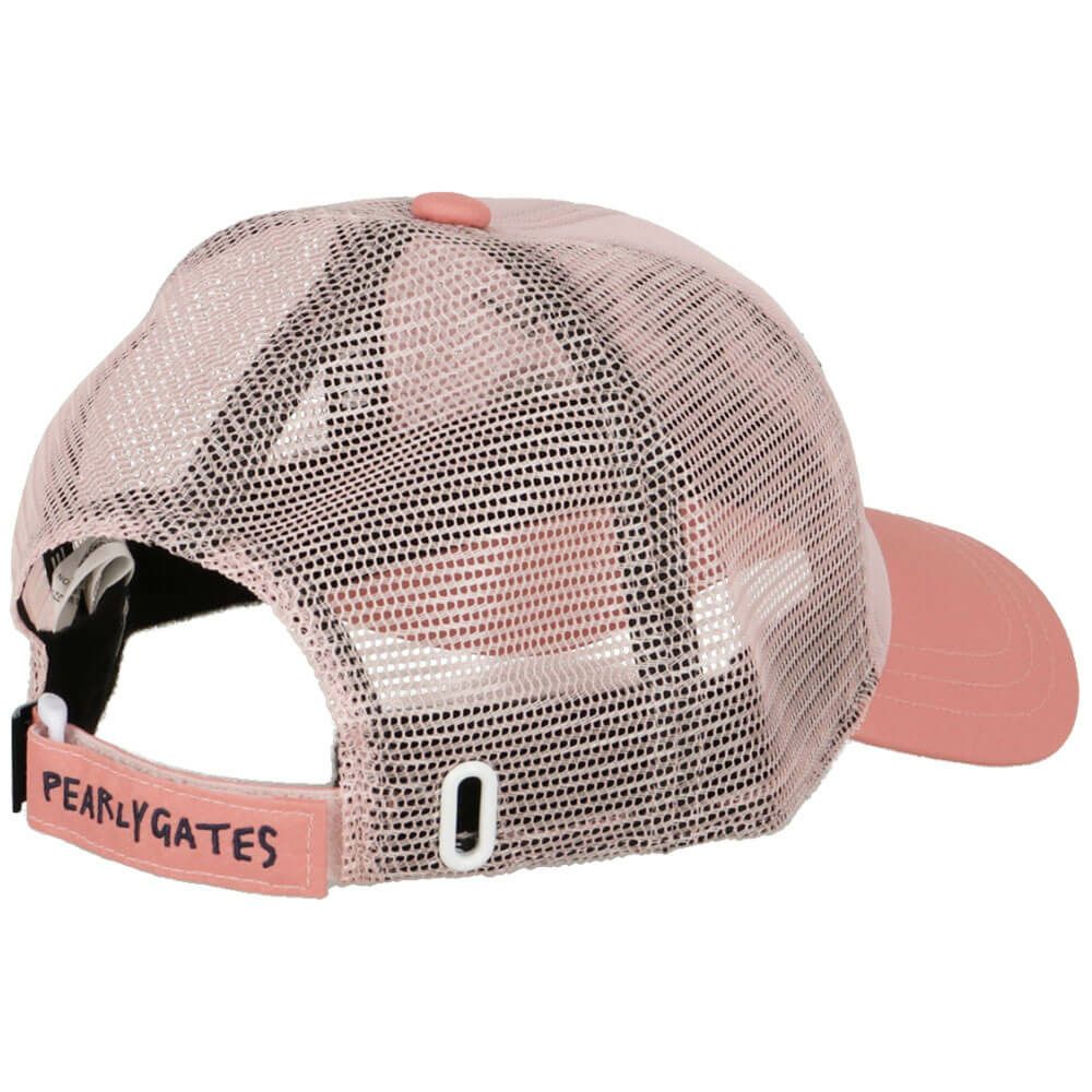 パーリーゲイツ PEARLY GATES　ALLメッシュ BASIC キャップ 053-5287701 090 ピンク　2025年モデル 詳細1