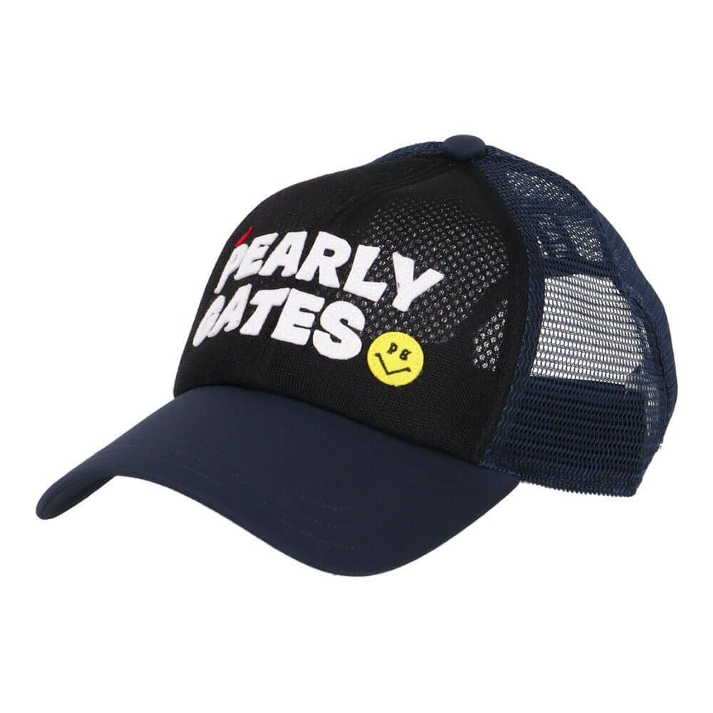 パーリーゲイツ PEARLY GATES　ALLメッシュ BASIC キャップ 053-5287701 120 ネイビー　2025年モデル ネイビー