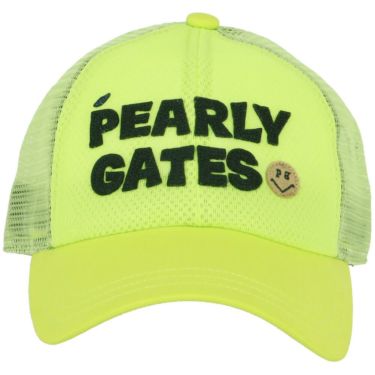 パーリーゲイツ PEARLY GATES　ALLメッシュ BASIC キャップ 053-5287701 130 ライトグリーン　2025年モデル 詳細2
