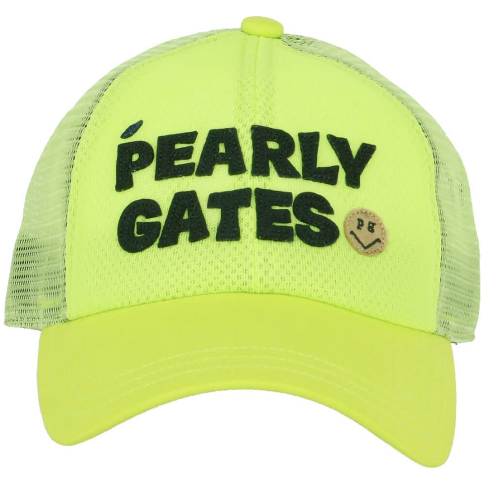 パーリーゲイツ PEARLY GATES　ALLメッシュ BASIC キャップ 053-5287701 130 ライトグリーン　2025年モデル 詳細2