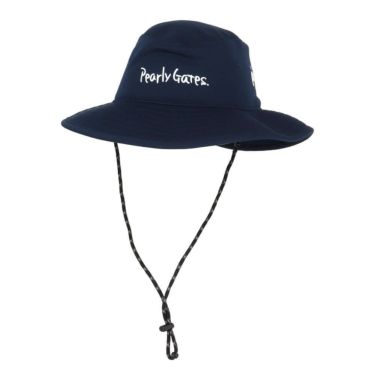 パーリーゲイツ PEARLY GATES　メッシュ つば広 ハット 053-5287702 120 ネイビー　2025年モデル ネイビー