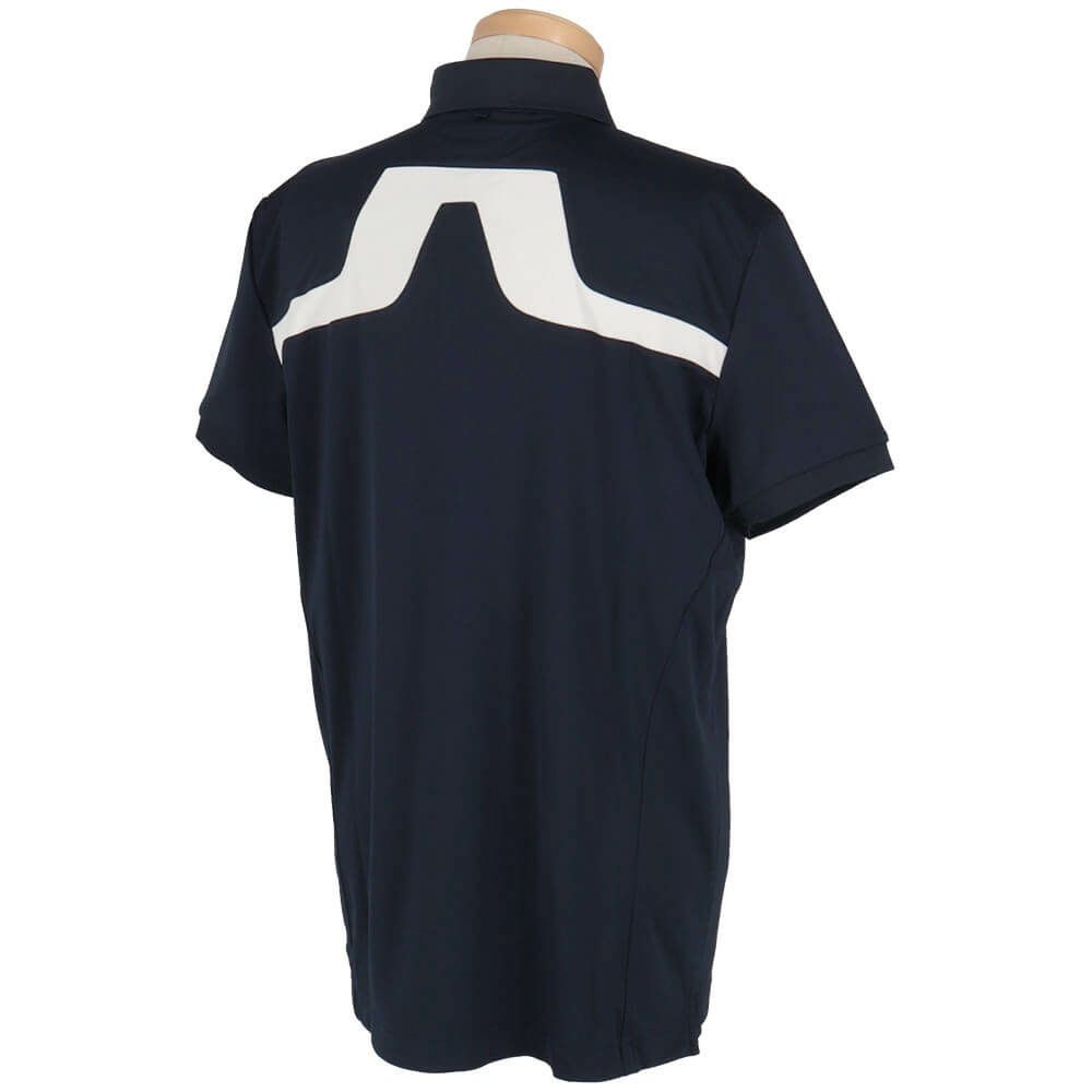 Jリンドバーグ J.LINDEBERG　メンズ バックブリッジ ロゴ刺繍 半袖 ポロシャツ 071-23242　2025年モデル 詳細2