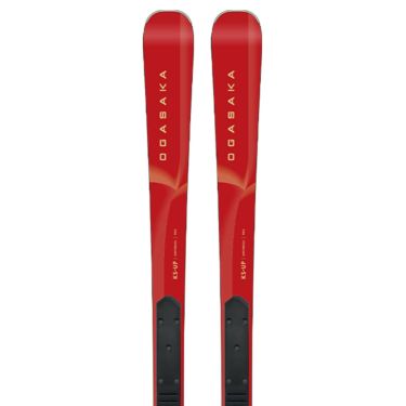 オガサカ OGASAKA　KS-UP/RD＋FM585 ケイエス ユーピー/レッド＋FM585　スキー板 単品 2025-2026