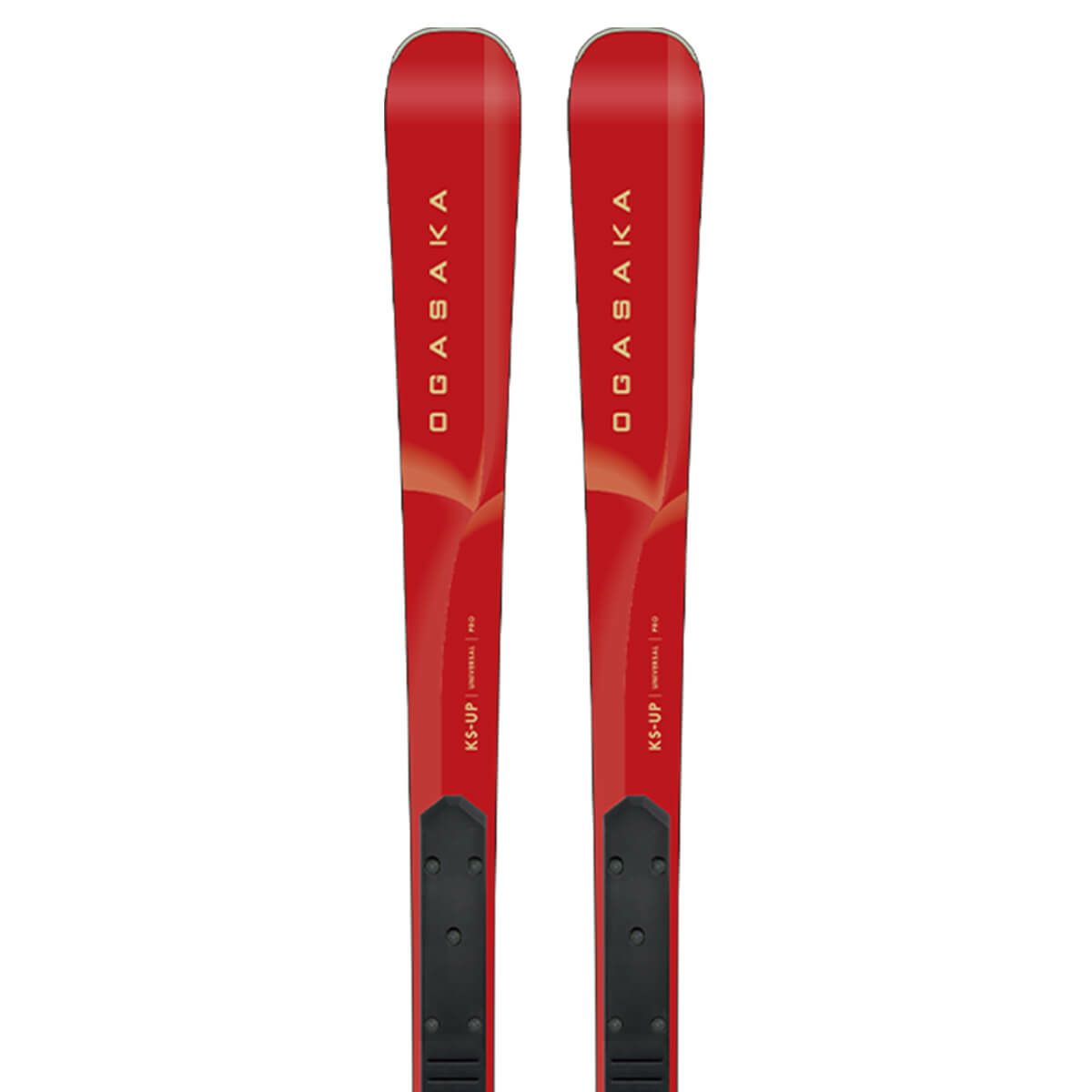 オガサカ OGASAKA　KS-UP/RD＋FM585 ケイエス ユーピー/レッド＋FM585　スキー板 単品 2025-2026