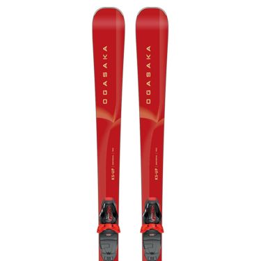 オガサカ OGASAKA　KS-UP/RD＋PRD12GW ケイエス ユーピー/レッド＋PRD12GW　スキー板 ビンディングセット 2025-2026