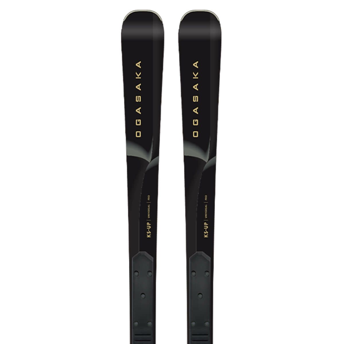 オガサカ OGASAKA　KS-UP/BK＋FM585 ケイエス ユーピー/ブラック＋FM585　スキー板 単品 2025-2026