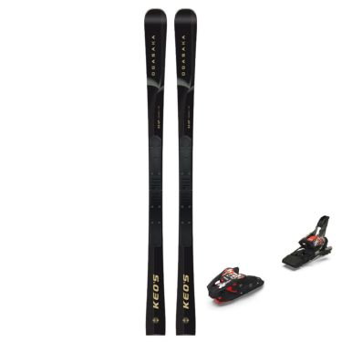 オガサカ OGASAKA　KS-UP/BK FM585＋2023-2024 XCOMP 12 ケイエス ユーピー/ブラック FM585　スキー板 ビンディングセット 2025-2026