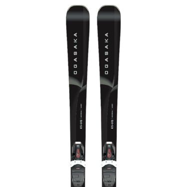 オガサカ OGASAKA　KS-UQ/BK＋PRD11GW ケイエス ユーキュー/ブラック＋PRD11GW　スキー板 ビンディングセット 2025-2026
