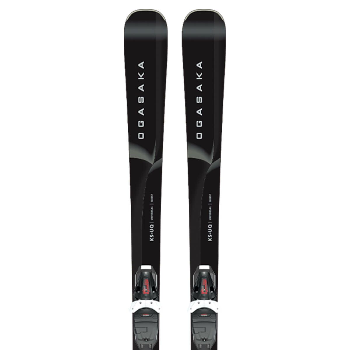 オガサカ OGASAKA　KS-UQ/BK＋PRD11GW ケイエス ユーキュー/ブラック＋PRD11GW　スキー板 ビンディングセット 2025-2026