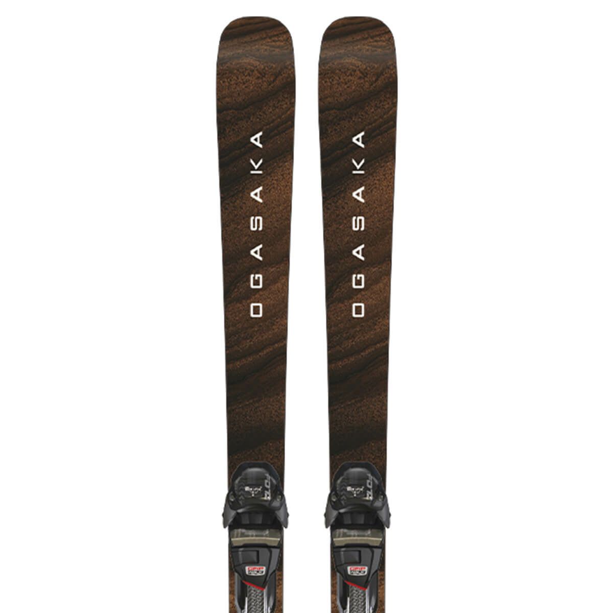 オガサカ OGASAKA　U-PH/BR＋FDT TP10 ユーピーエイチ/ブラウン＋FDT TP10　スキー板 ビンディングセット 2025-2026