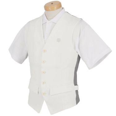 セントアンドリュース St ANDREWS　 メンズ ラメジャガード ジレ 042-1258901 詳細2