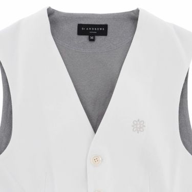 セントアンドリュース St ANDREWS　 メンズ ラメジャガード ジレ 042-1258901 詳細3