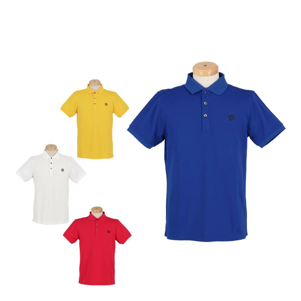 セントアンドリュース St ANDREWS　メンズ 変形 鹿の子 半袖 ポロシャツ 042-1960101 詳細1