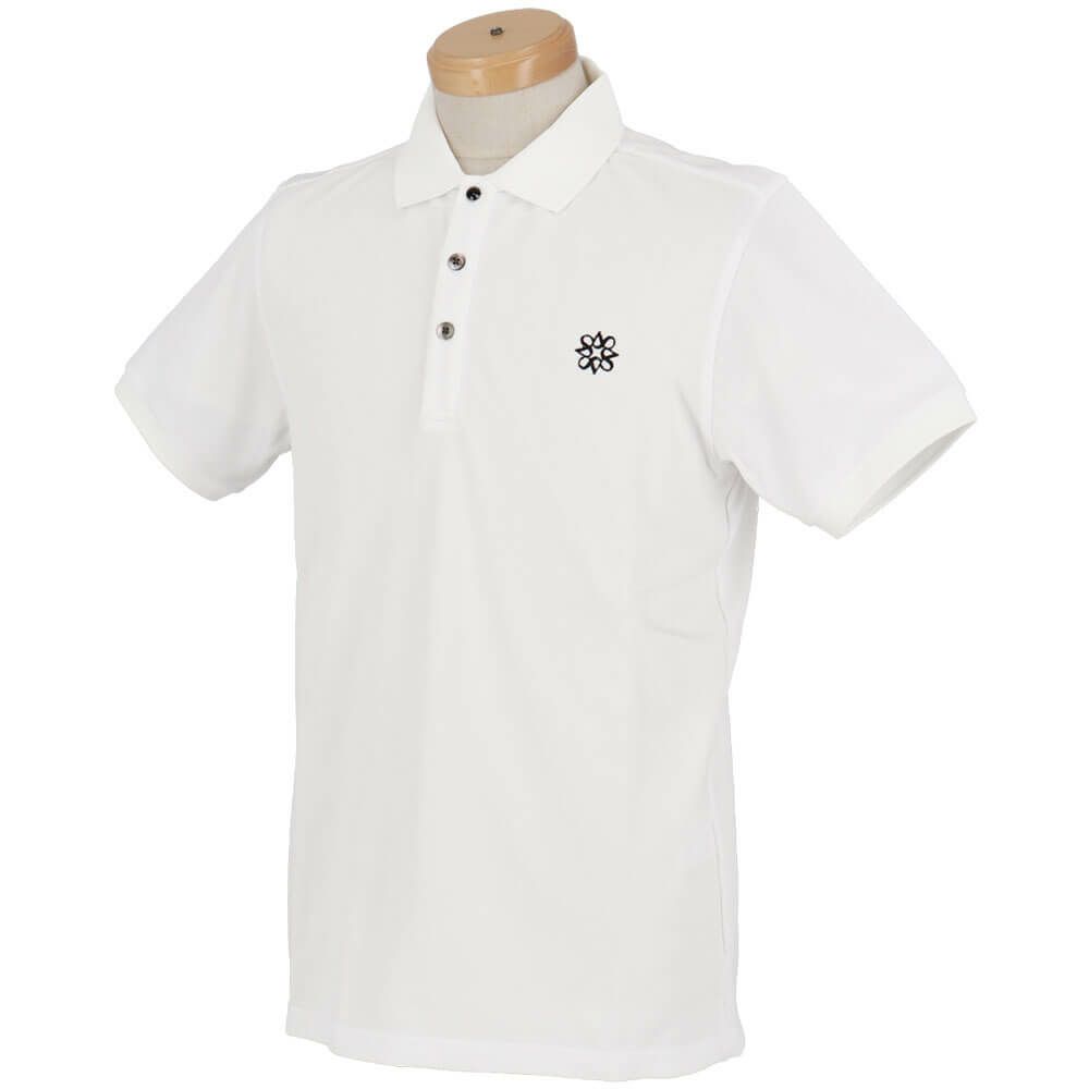 セントアンドリュース St ANDREWS　メンズ 変形 鹿の子 半袖 ポロシャツ 042-1960101 詳細3