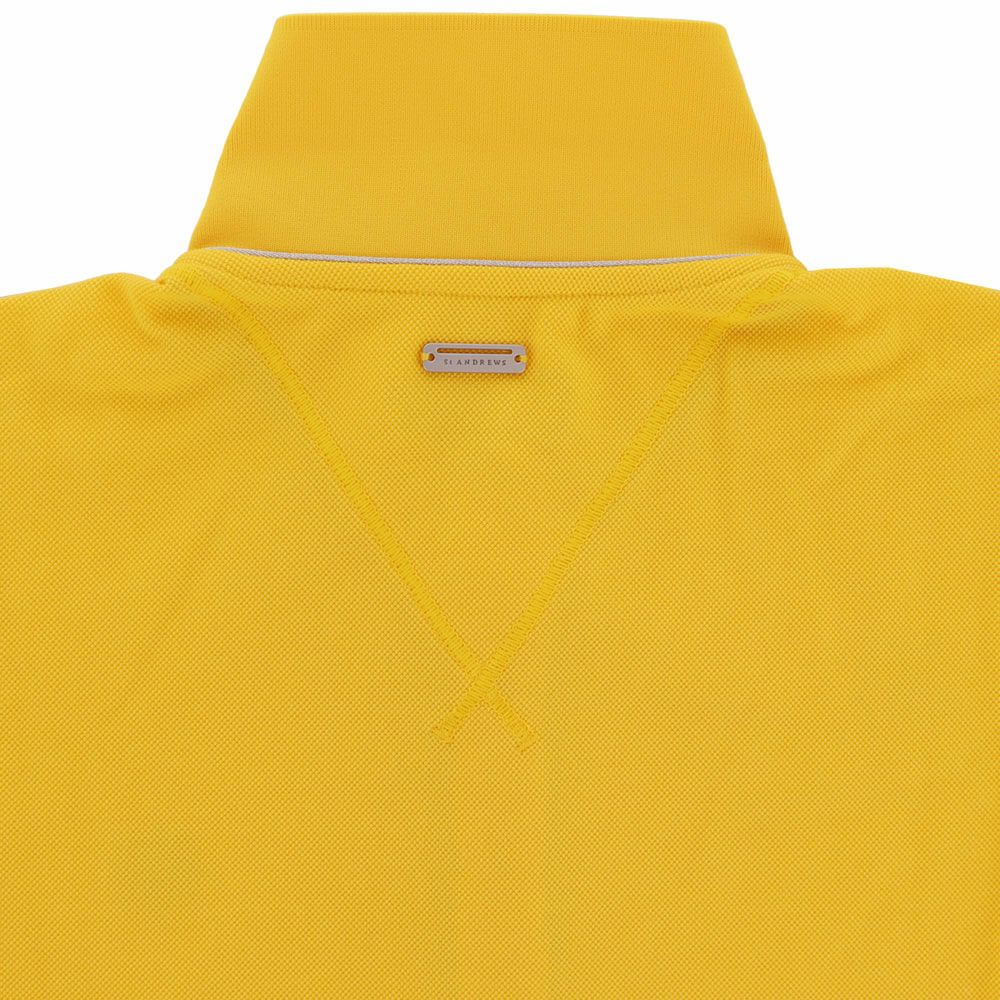 セントアンドリュース St ANDREWS　メンズ 変形 鹿の子 半袖 ポロシャツ 042-1960101 詳細8