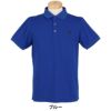 セントアンドリュース St ANDREWS　メンズ 変形 鹿の子 半袖 ポロシャツ 042-1960101 ブルー