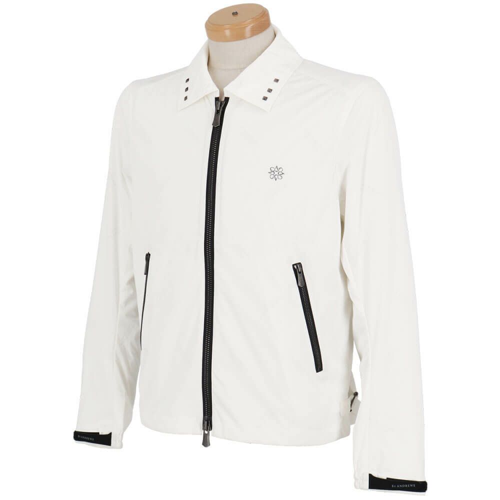 セントアンドリュース St ANDREWS　メンズ Airshutロゴ 長袖 ブルゾン 042-2220001 詳細2