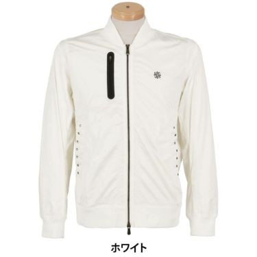 セントアンドリュース St ANDREWS　メンズ CRAFTEVO FLUX ストレッチ サテン 長袖 ブルゾン 042-2220901 ホワイト