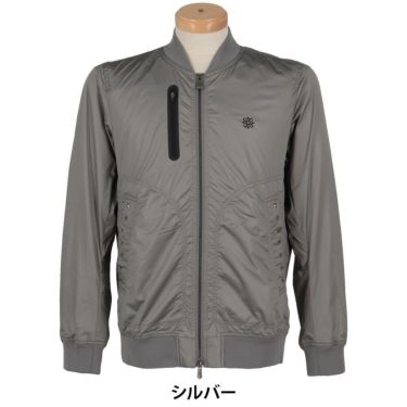 セントアンドリュース St ANDREWS　メンズ CRAFTEVO FLUX ストレッチ サテン 長袖 ブルゾン 042-2220901 シルバー