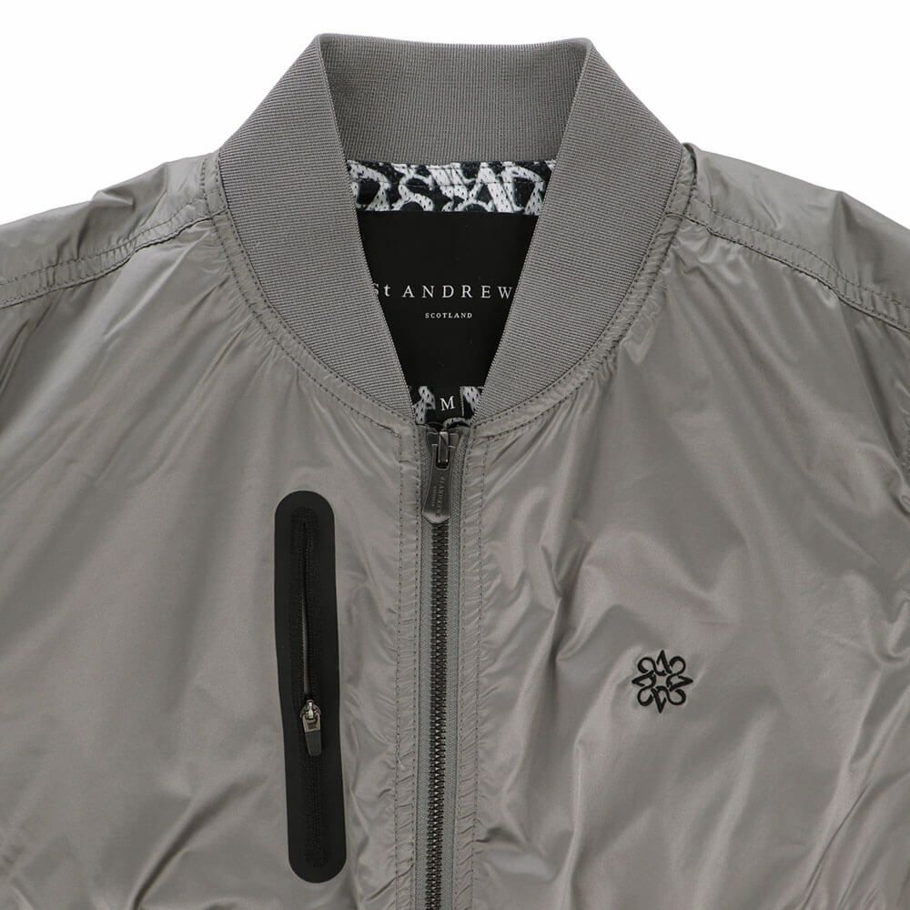セントアンドリュース St ANDREWS　メンズ CRAFTEVO FLUX ストレッチ サテン 長袖 ブルゾン 042-2220901 詳細6