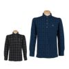 セントアンドリュース St ANDREWS　メンズ エディンパラン ステンドグラス ジャガード 長袖 ポロシャツ 042-2261003