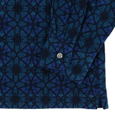 セントアンドリュース St ANDREWS　メンズ エディンパラン ステンドグラス ジャガード 長袖 ポロシャツ 042-2261003 詳細10