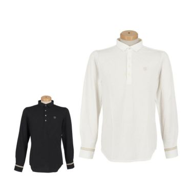 セントアンドリュース St ANDREWS　メンズ サッカー ストレッチ 長袖 ポロシャツ 042-2261101 詳細1