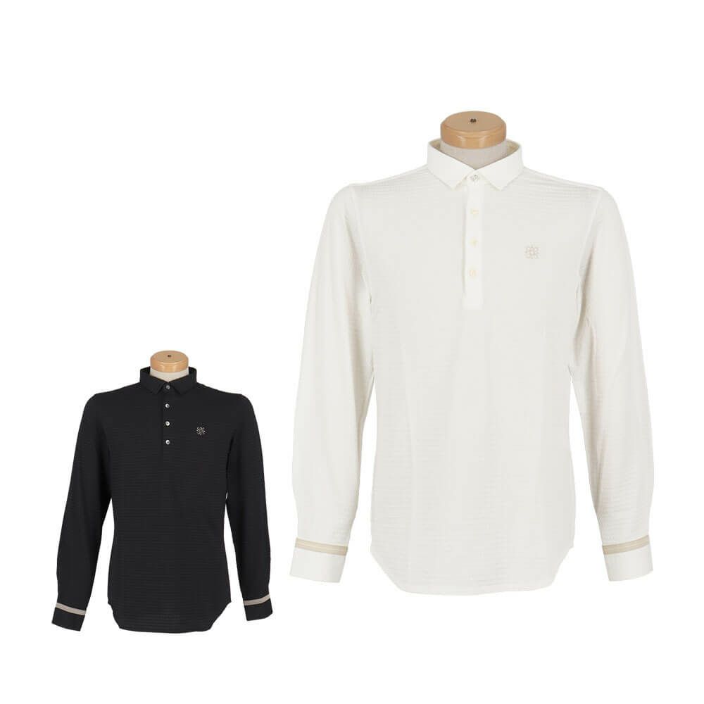 セントアンドリュース St ANDREWS　メンズ サッカー ストレッチ 長袖 ポロシャツ 042-2261101 詳細1