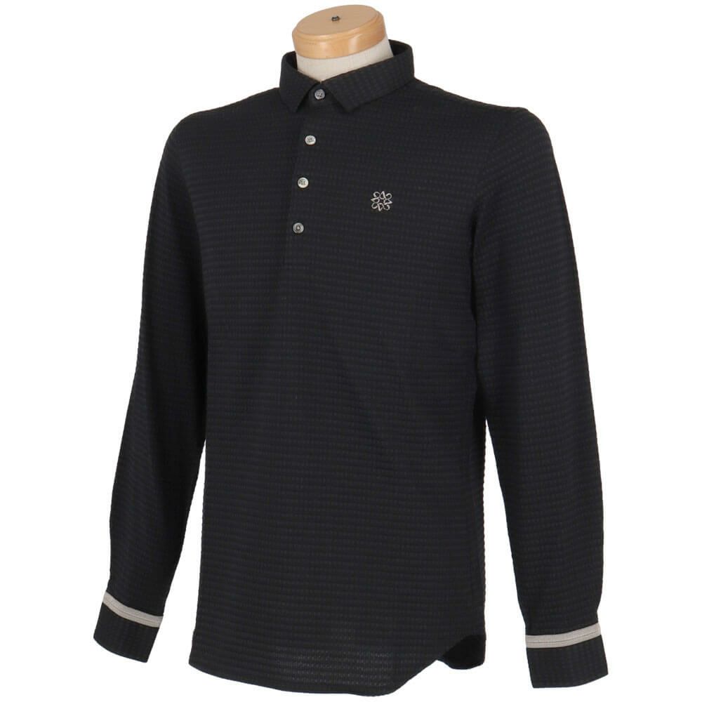 セントアンドリュース St ANDREWS　メンズ サッカー ストレッチ 長袖 ポロシャツ 042-2261101 詳細3