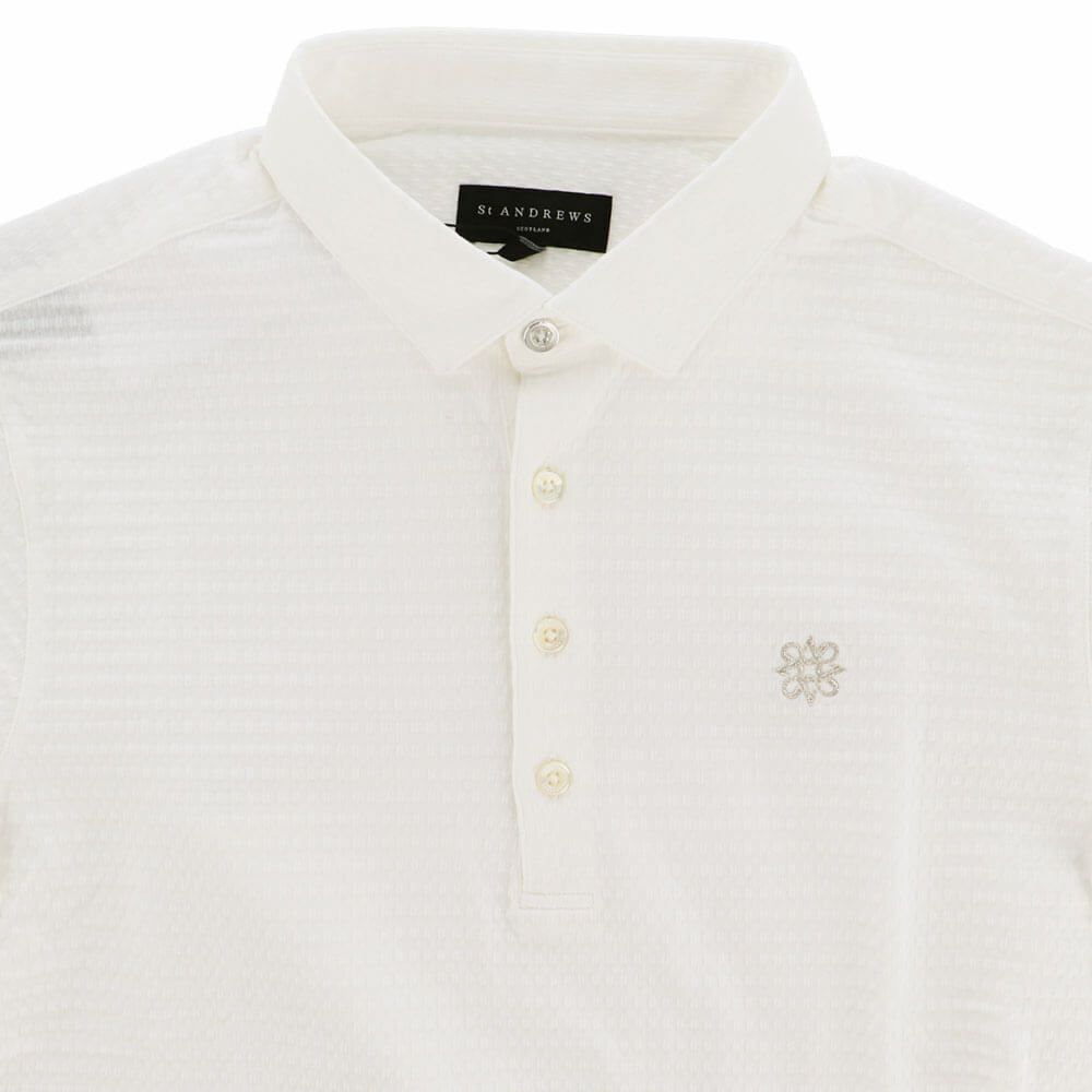 セントアンドリュース St ANDREWS　メンズ サッカー ストレッチ 長袖 ポロシャツ 042-2261101 詳細9