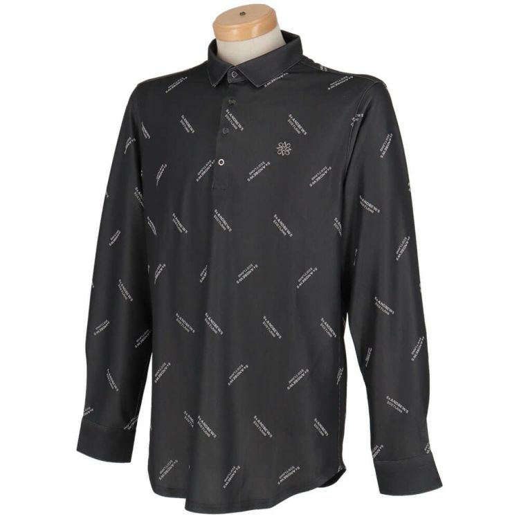 セントアンドリュース St ANDREWS メンズ ロゴジャガード 長袖