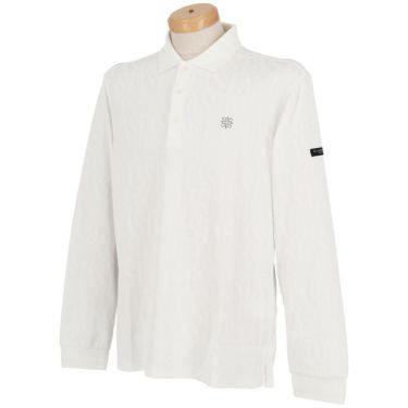 セントアンドリュース St ANDREWS　メンズ STAシルエット 総柄ジャガード 長袖 ポロシャツ 042-2261951 詳細5