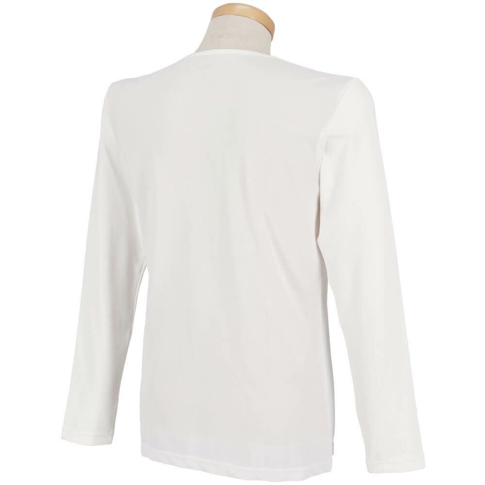 セントアンドリュース St ANDREWS　メンズ ツインコットUV×SUNPROFIT メッシュ 長袖 Uネック インナーシャツ 042-2966353 詳細5