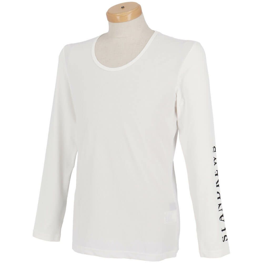 セントアンドリュース St ANDREWS　メンズ ツインコットUV×SUNPROFIT メッシュ 長袖 Uネック インナーシャツ 042-2966353 詳細6