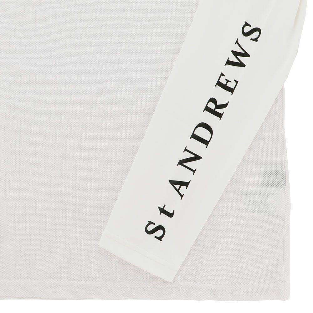 セントアンドリュース St ANDREWS　メンズ ツインコットUV×SUNPROFIT メッシュ 長袖 Uネック インナーシャツ 042-2966353 詳細7