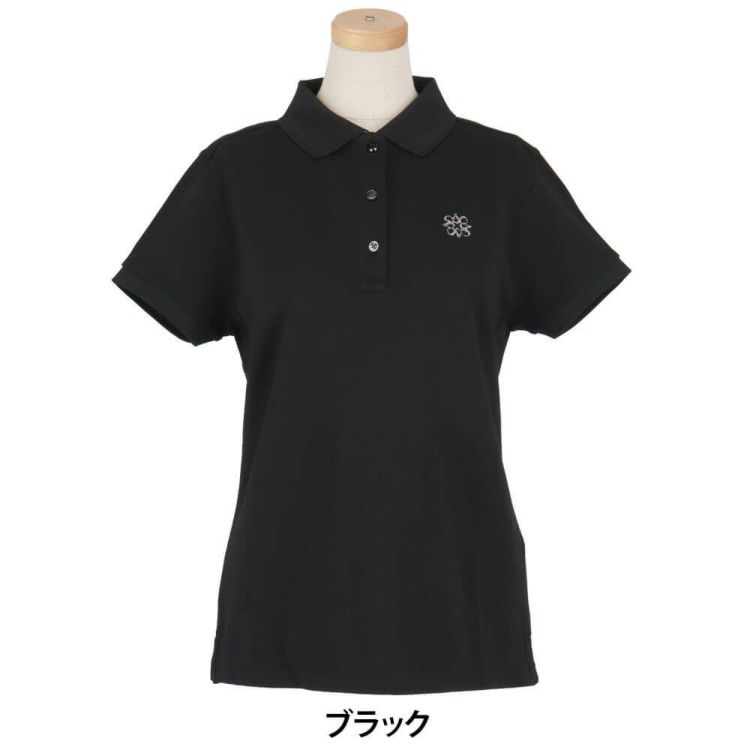 【新品未使用】セントアンドリュースポロシャツ　￼ロゴジャガード無地半袖　白　L St ANDREWS セント・アンドリュース 半袖 ポロシャツ スラブ