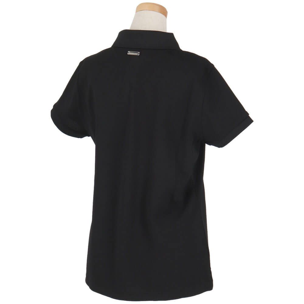 セントアンドリュース StANDREWS レディースシャツ リブ衿 鹿の子 半袖 ポロシャツ 042-1960104 詳細2