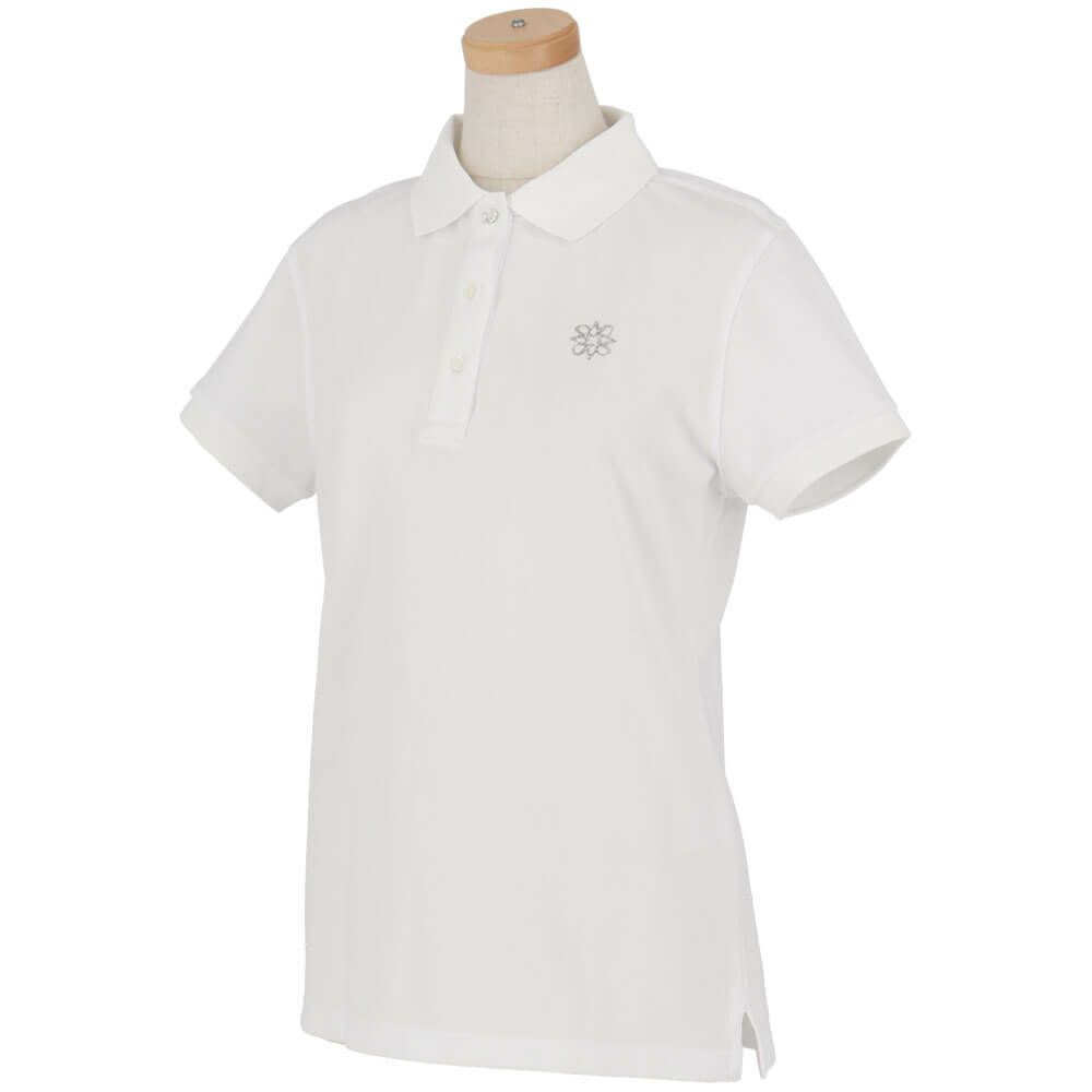 セントアンドリュース StANDREWS レディースシャツ リブ衿 鹿の子 半袖 ポロシャツ 042-1960104 詳細6