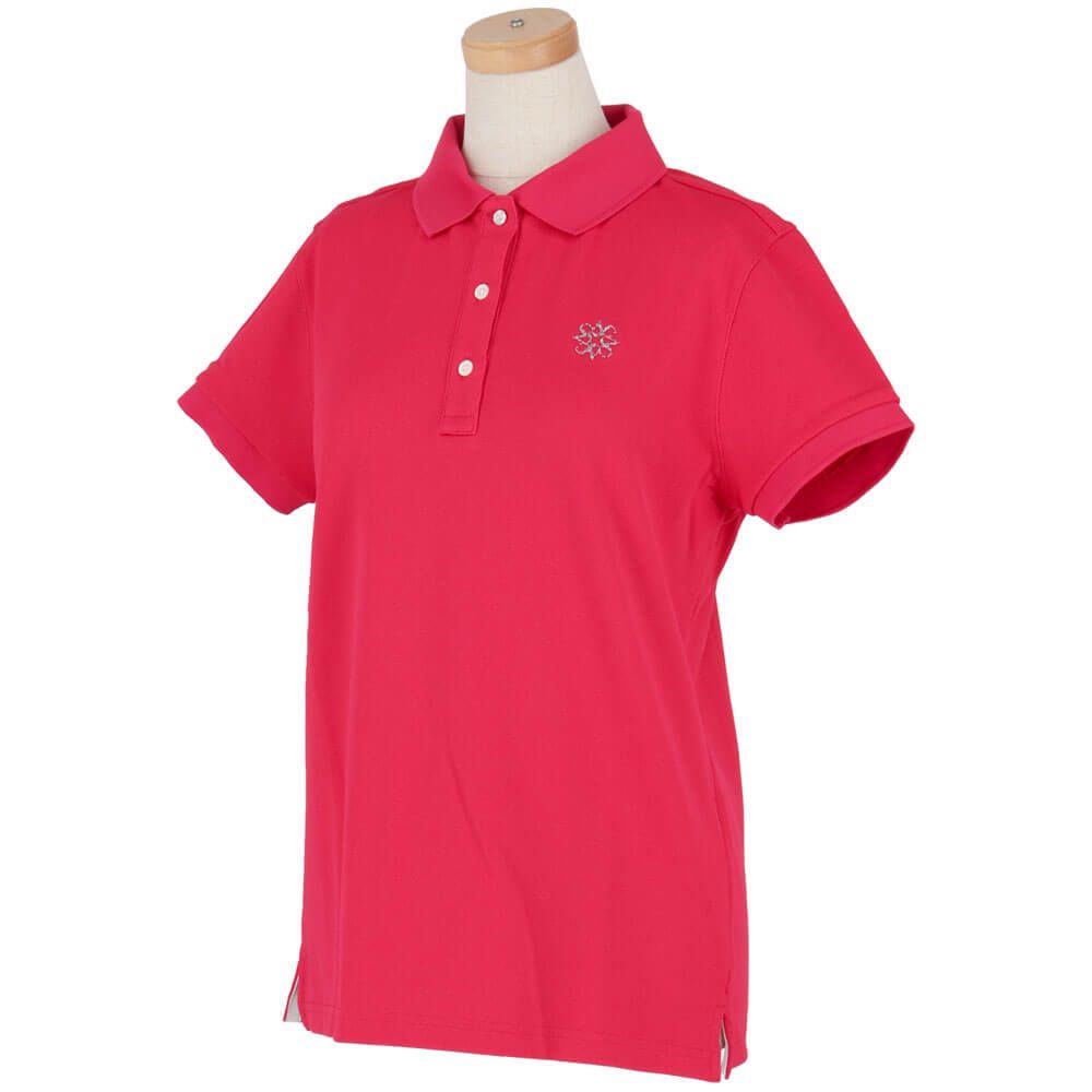 セントアンドリュース StANDREWS レディースシャツ リブ衿 鹿の子 半袖 ポロシャツ 042-1960104 詳細10