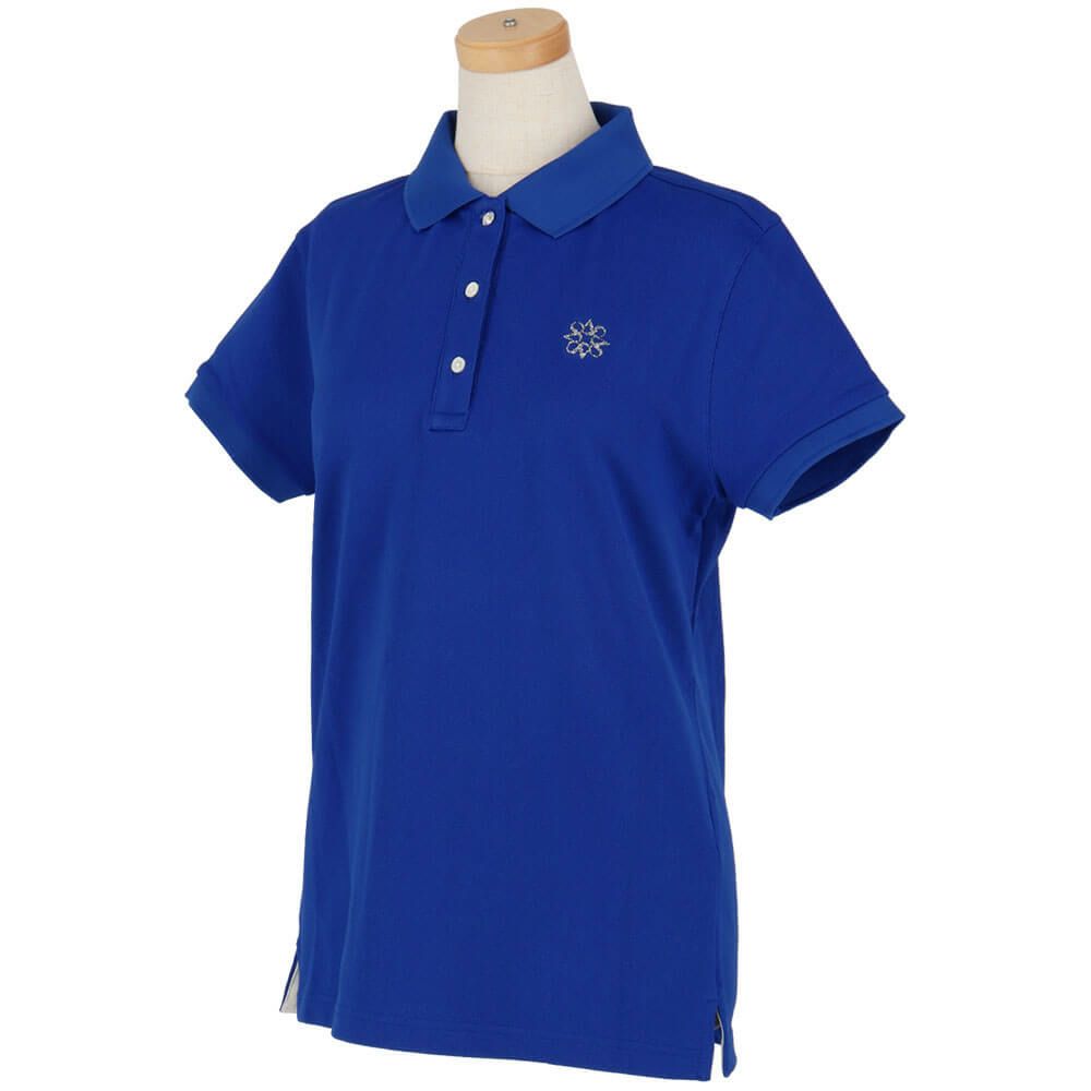 セントアンドリュース StANDREWS レディースシャツ リブ衿 鹿の子 半袖 ポロシャツ 042-1960104 詳細15