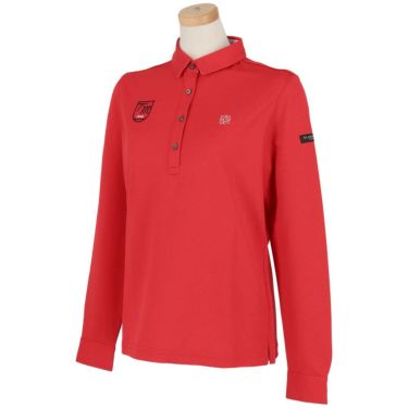 セントアンドリュース StANDREWS レディースシャツ ロゴ刺繍 長袖ポロシャツ 043-0261952 詳細2