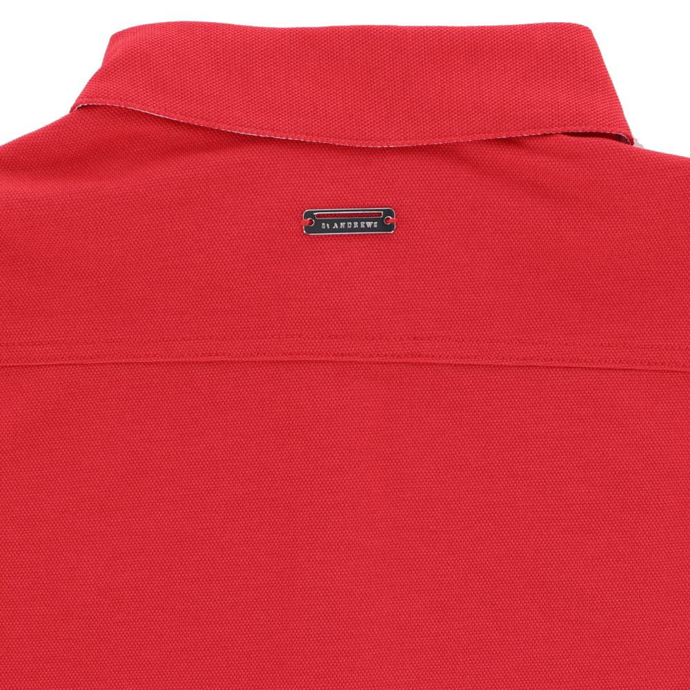 セントアンドリュース StANDREWS レディースシャツ ロゴ刺繍 長袖ポロシャツ 043-0261952 詳細4