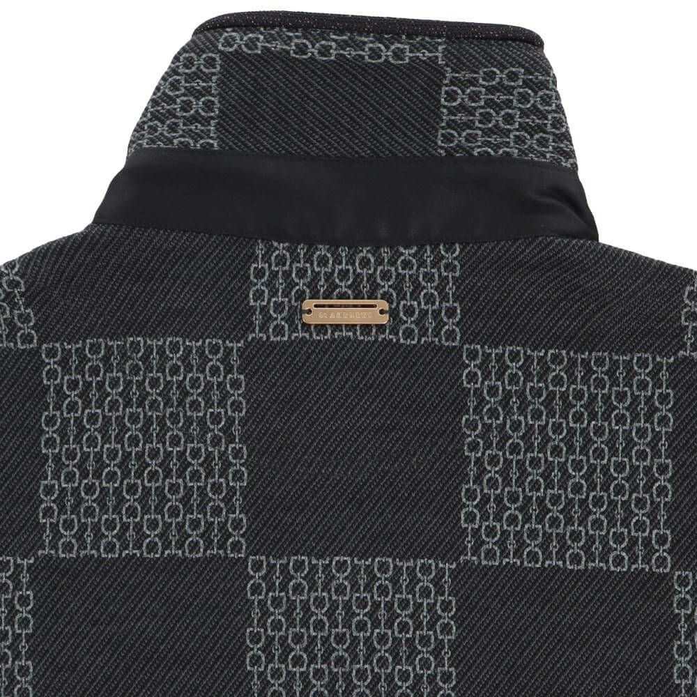 セントアンドリュース StANDREWS レディースシャツ ホースビット柄 長袖ポロシャツ 043-1261004 詳細5