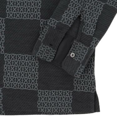 セントアンドリュース StANDREWS レディースシャツ ホースビット柄 長袖ポロシャツ 043-1261004 詳細6