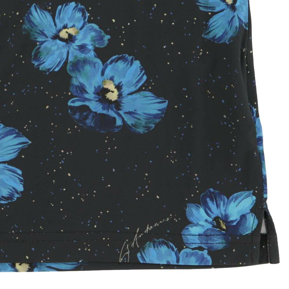 セントアンドリュース StANDREWS レディースシャツ ストレッチ フラワープリント 半袖 ポロシャツ 043-2260606 詳細7